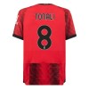 Officiële Voetbalshirt AC Milan Tonali 8 Thuis 2023-24 - Heren